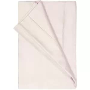 200 Thread Count Egyptian Cotton Flat Sheet (Double) (Powder Pink) - Powder Pink - Belledorm