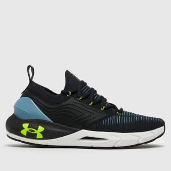 Under Armour Black & White Hovr Phantom 2 Trainers
