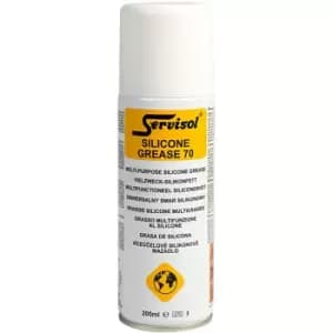 6100010000 Silicone Grease 70 200ml - Servisol