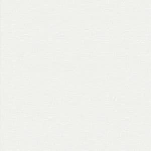 Superfresco Paintables White Grass cloth Paintable Wallpaper - One size
