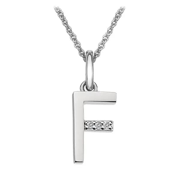 Hot Diamonds F Micro Pendant DP406