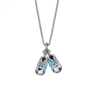 Sterling Silver Boys Shoes Pendant P4441