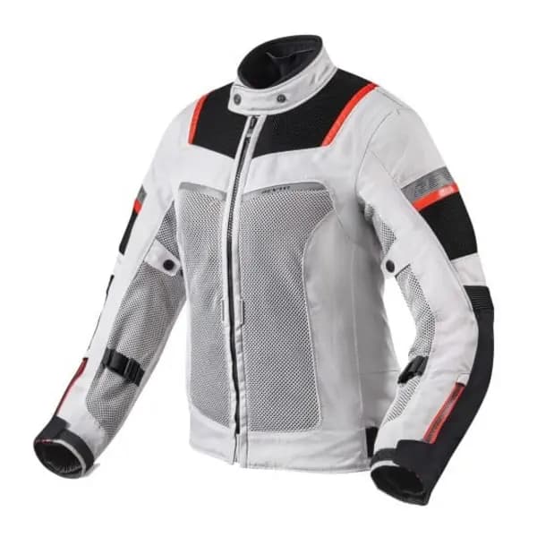 REV'IT! Tornado 3 Jacket Lady Silver Black Size 36