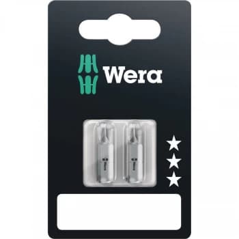 Wera 855/1 Z SB SiS Philips bit PZ 2 Tool steel hardened D 6.3 2 pcs