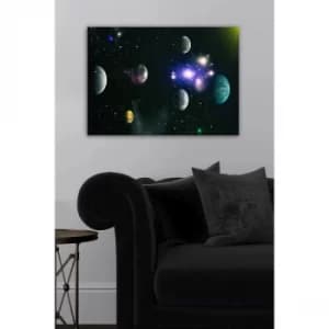 1543241123-5070 Multicolor Decorative Canvas Painting