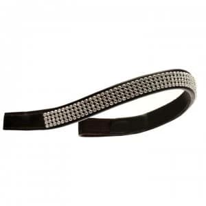 Aviemore Diamante Browband - Havana