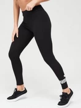 Puma Ess Logo Leggings - Black