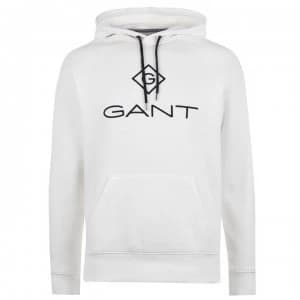 Gant Gant OTH Logo Hoodie - Off White 113