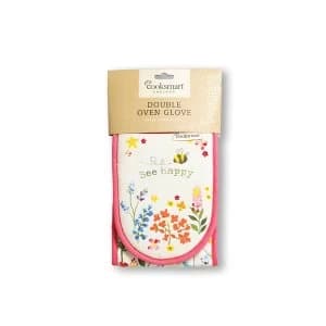 Cooksmart Bee Happy Double Oven Glove