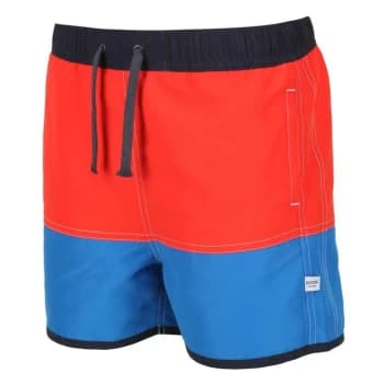 Regatta Sergio Swim Shorts - FryRd/ImpBlu