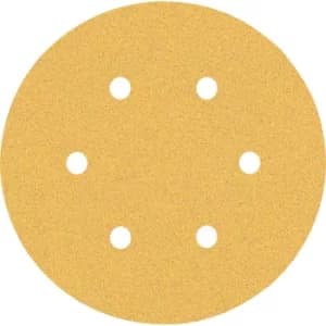 Bosch Expert C470 Red Wood Top Sanding Discs 150mm 150mm 80g Pack of 5