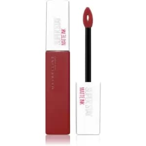 Maybelline SuperStay Matte Ink liquid matt lipstick with long-lasting effect shade 335 Hustler 5 ml