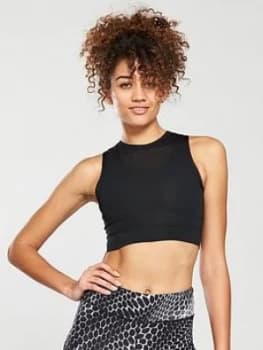 Nike Running Race Crop Top Black Size XS Women