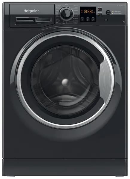 Hotpoint NSWM846BSUK 8KG 1400RPM Anti-Stain Washing Machine