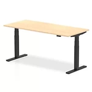 Dynamic Right Hand Desk Impulse HAS188BMPE Corner Desk MFC 1400 mm x 800 mm x 730 mm Maple