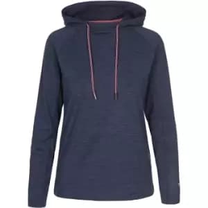 Trespass Womens/Ladies Hattie Active Hoodie (12 UK) (Navy Marl)