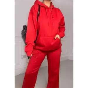 I Saw It First Red Ultimate Oversized Hoodie - Red