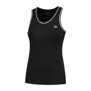 Dunlop Club Tank Top Womens - Black