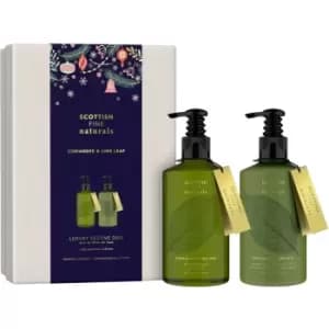 Scottish Fine Soaps Naturals Gift Set Coriander & Lime (for Body)