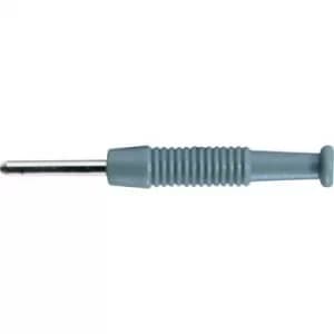 SKS Hirschmann MST 3 Mini jack plug Plug, straight Pin diameter: 2mm Green