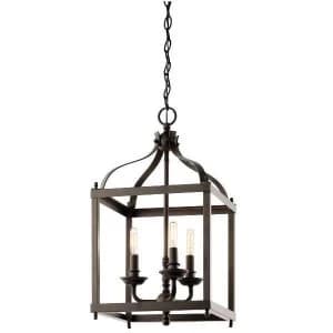 3 Light Medium Ceiling Pendant Olde Bronze, E14