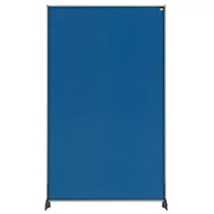 Impression Pro Desk Divider Screen Felt Surface 600X1000MM Blue