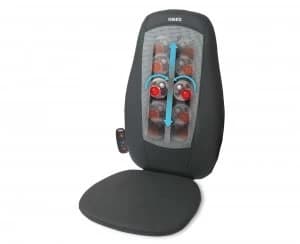 HoMedics Shiatsu Electric Cushion Back and Shoulder Massage with Heat and Vibration