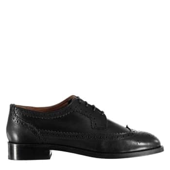 Linea Brogue Shoes - Black