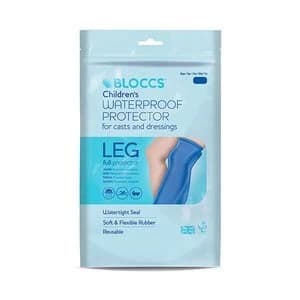 Bloccs W/proof Cast Protector Lrg Child Full Leg Age 10-14