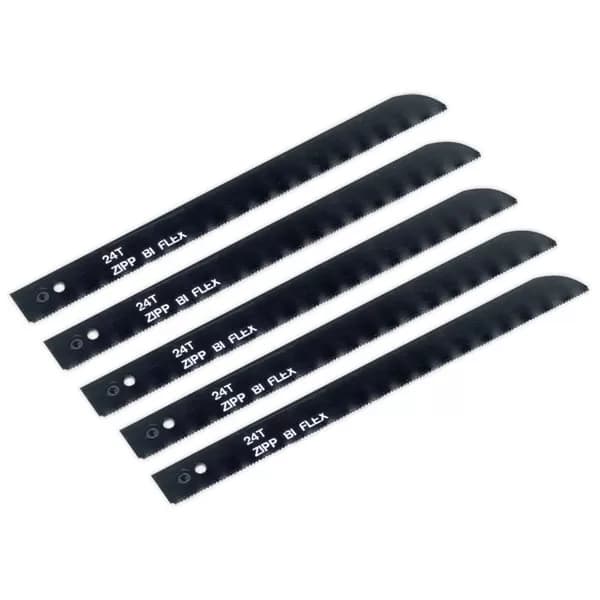 Sealey SA346/B24 Air Saw Blade 24tpi Pack of 5