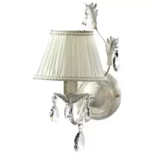 Onli Karen Wall Lamp With Shade, Ivory