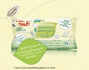 Trudi Baby Nature wipes Detetergenti 64 Pieces