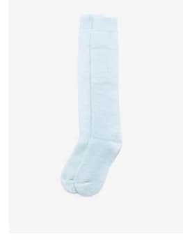 Barbour Merino Wellington Knee Sock - Blue Size M, Women