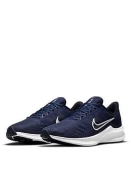 Nike Downshifter 11 - Navy/White, Navy/Why, Size 10, Men