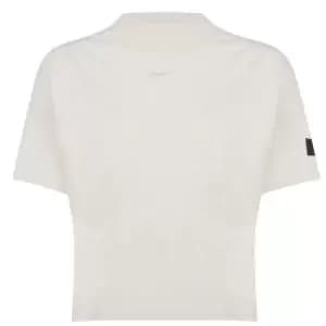 Reebok Crew Neck T-Shirt Womens - White