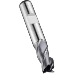 C367 10.00MM HSS-E 3 Flute Flatted Shank Slot Drill - Alcrona Coated - DIN 327D