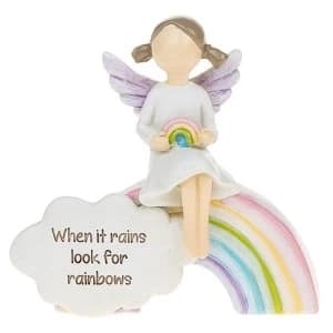 Rainbow Angels Rain Rainbow Ornament