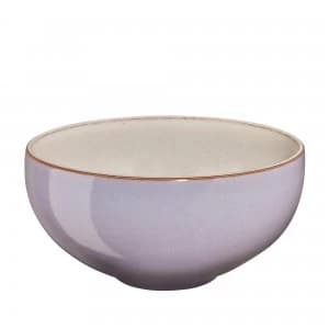 Denby Heritage Lilac Heath Ramen Large Noodle Bowl