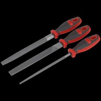 Sealey 3 Piece Engineers File Set