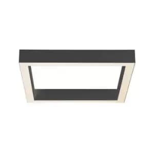 Larissa Lighting - Larissa Popovo LED Ceiling Light Squared LED 67W Black