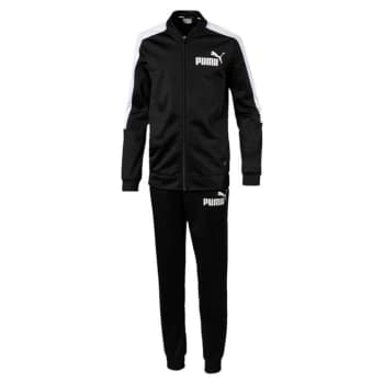 Puma BB Polyester Tracksuit Junior Boys - Black