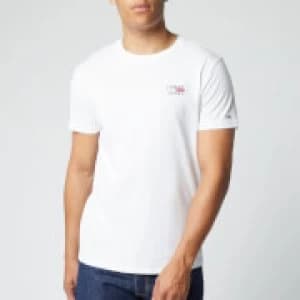 Tommy Jeans Mens Chest Logo T-Shirt - White - L