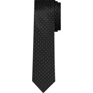 Calvin Klein Classic Dot Tie - Black