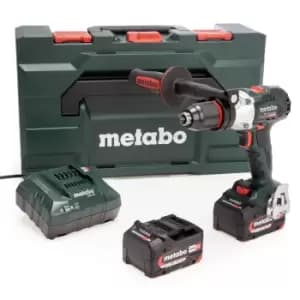 Metabo 602360590 SB18LTX BL I 18V Hammer Drill (2 x 5.2AH Batteries)