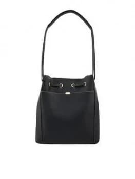 Accessorize Nerissa Vegan Hobo Bag - Black