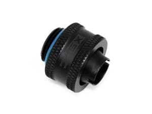 XSPC G1/4" to 3/8" ID 1/2" OD Compression Fitting (Matte Black) V2