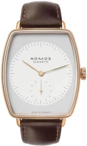 Nomos Glashutte Watch Lux Ermine Sapphire Crystal