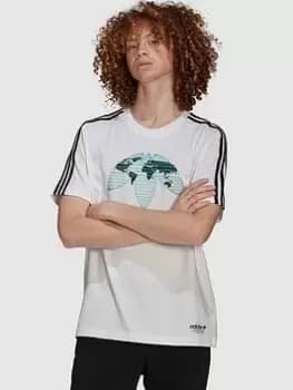 adidas Originals United T-Shirt, White Size XS Men