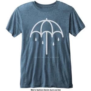 Bring Me The Horizon - Umbrella Unisex Small T-Shirt - Blue