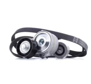 SNR V-ribbed belt set KA859.34 Serpentine belt kit,Auxiliary belt kit PEUGEOT,CITROEN,307 SW (3H),307 (3A/C),307 Break (3E),C4 I (LC_),C4 Coupe (LA_)